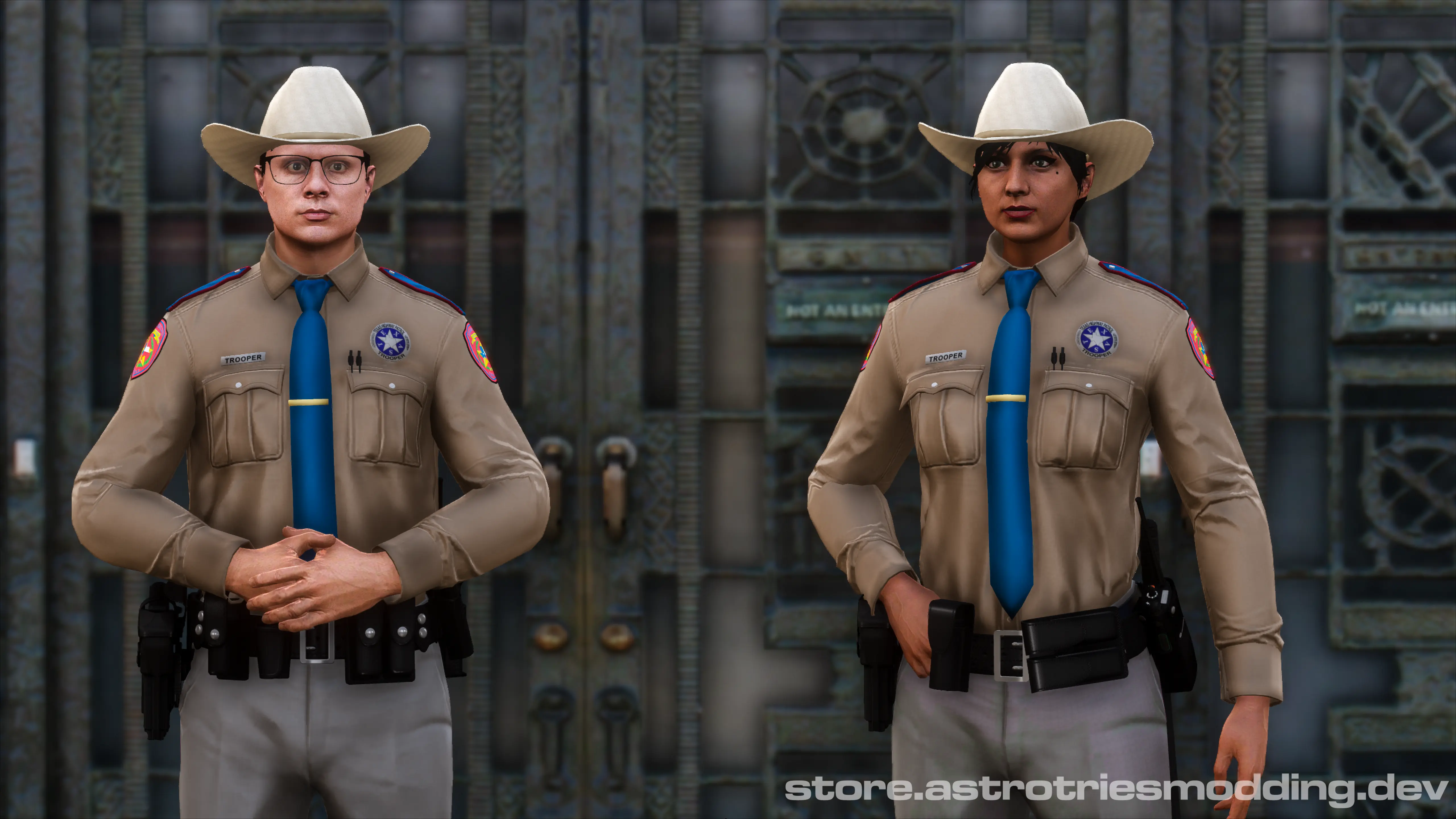 Texas Department of Public Safety [TXDPS] EUP Pack (FiveM / Single-player ADDON) — EUP Texture preview 4