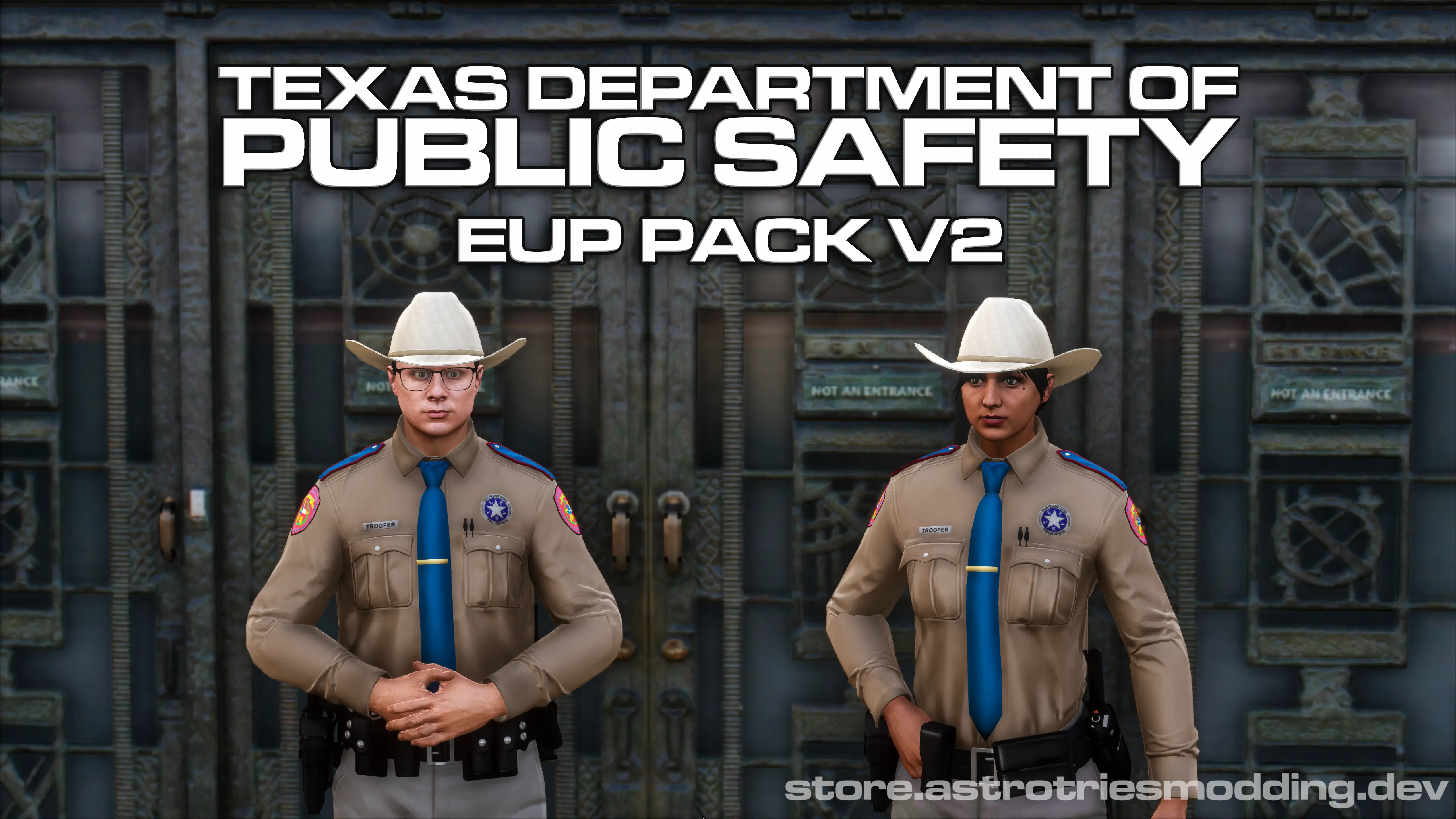 Texas Department of Public Safety [TXDPS] EUP Pack (FiveM / Single-player ADDON) — EUP Texture