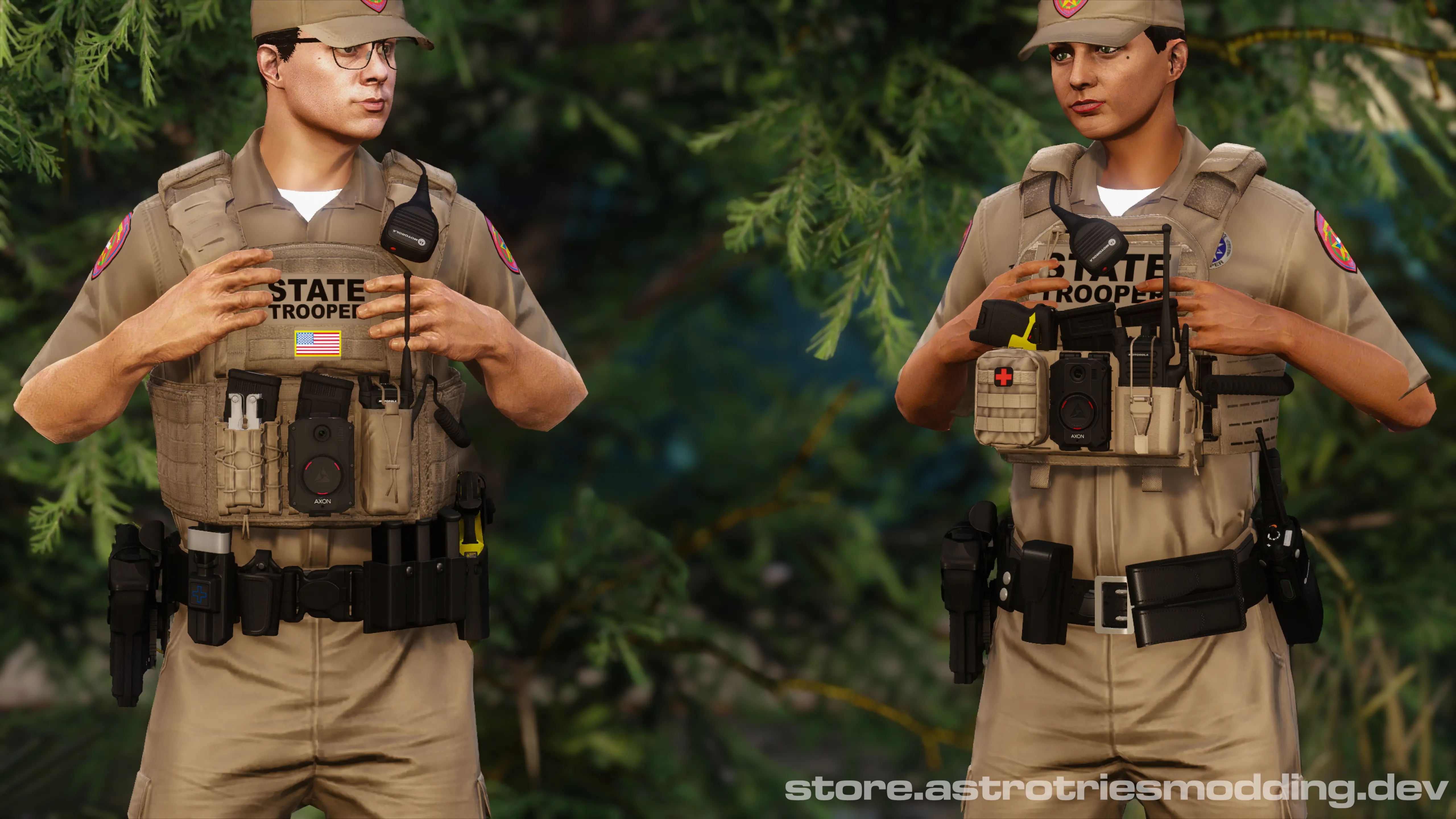 Texas Department of Public Safety [TXDPS] EUP Pack (FiveM / Single-player ADDON) — EUP Texture preview 7