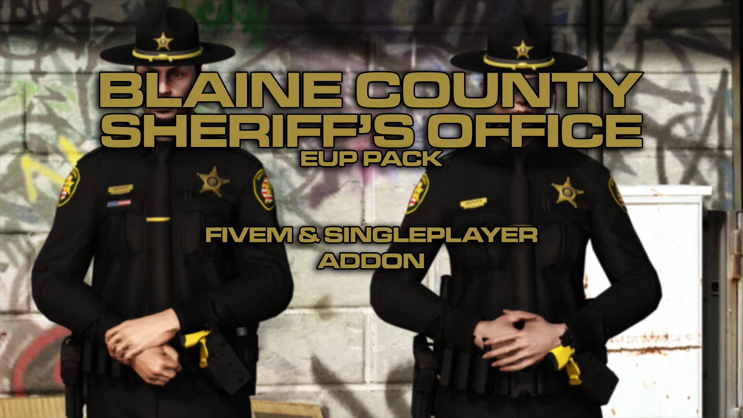Blaine County Sheriff's Office [BCSO] EUP Pack (FiveM / Single-player ADDON) — EUP Texture